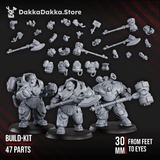 Tabletop Terrain Miniature Mithrilclad Sentinels