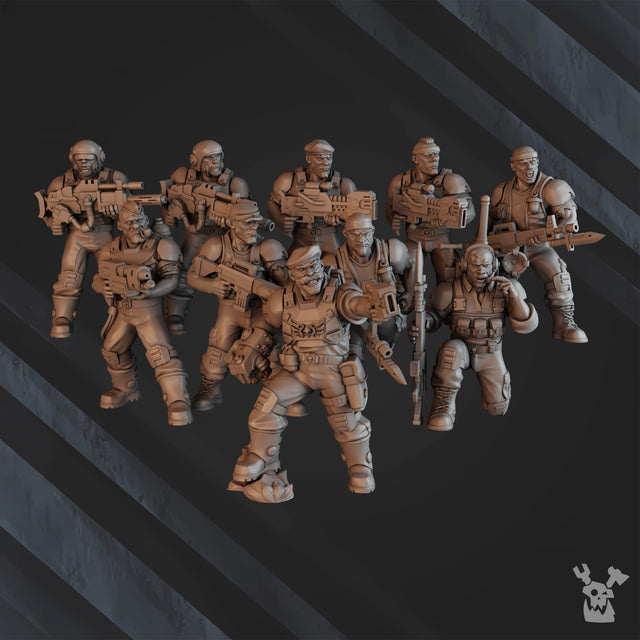 Green Hell Division Commando Squad 1