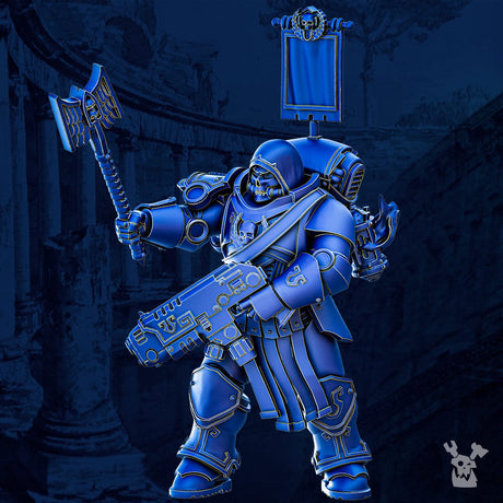 Legio Prima Victrix Priest - Prime Armored Space Leader 1