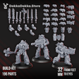 Fire Lizard Warriors (build-kit) 1