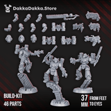 Assault Squad of Fire Lizard Warriors Order  (build kit) 1