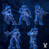 Tacet Vestiga Squad (build kit) - Recon Armored Space Assault Unit of Legio Prima Victrix 1