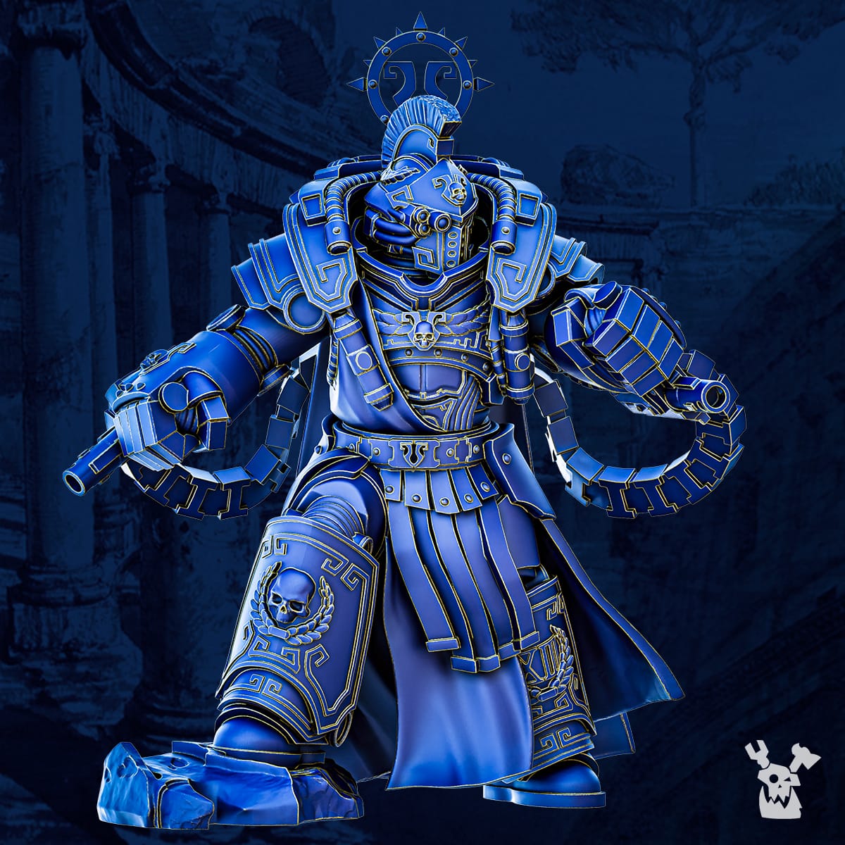 Veigar Prima Manus - Heavy Prime Armored Space Captain of Legio Prima Victrix 1