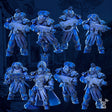 Princeps Cohorte Squad (build kit) - Prime Armored Space Battleline Unit of Legio Prima Victrix 1