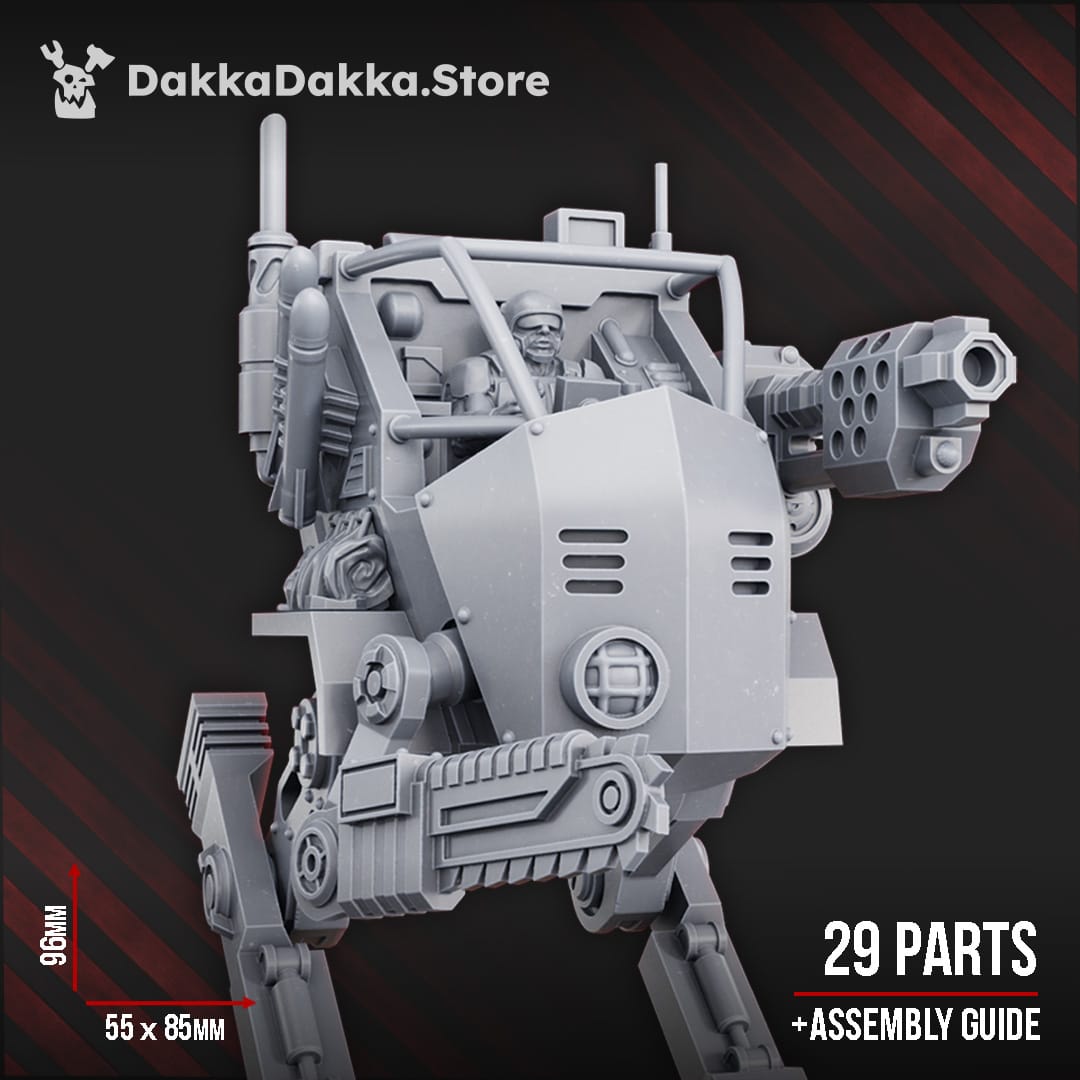 Regius Guard Stomper Mech + Assembly Guide 1