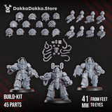 Dragon armor squad (build-kit) + Model assembly guide 1