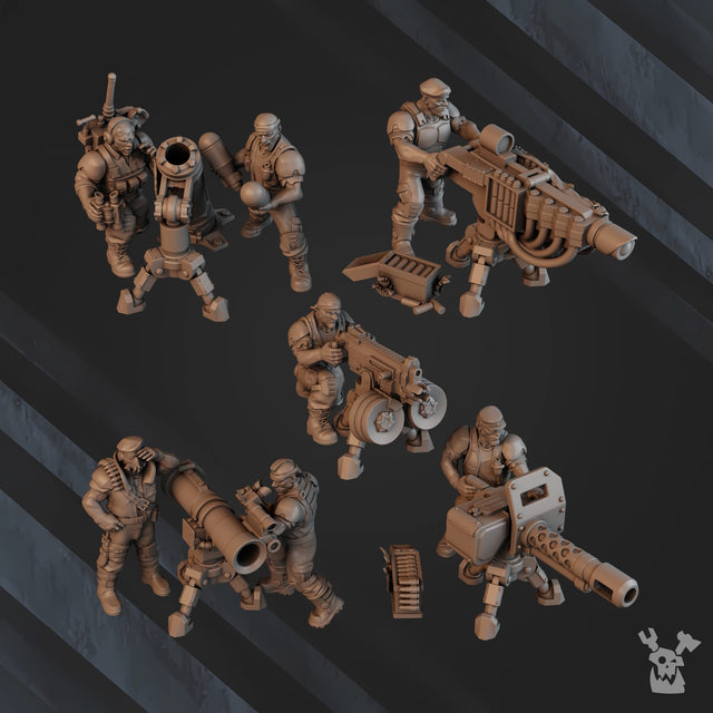 Green Hell Division Heavy Fire Support Squad 1