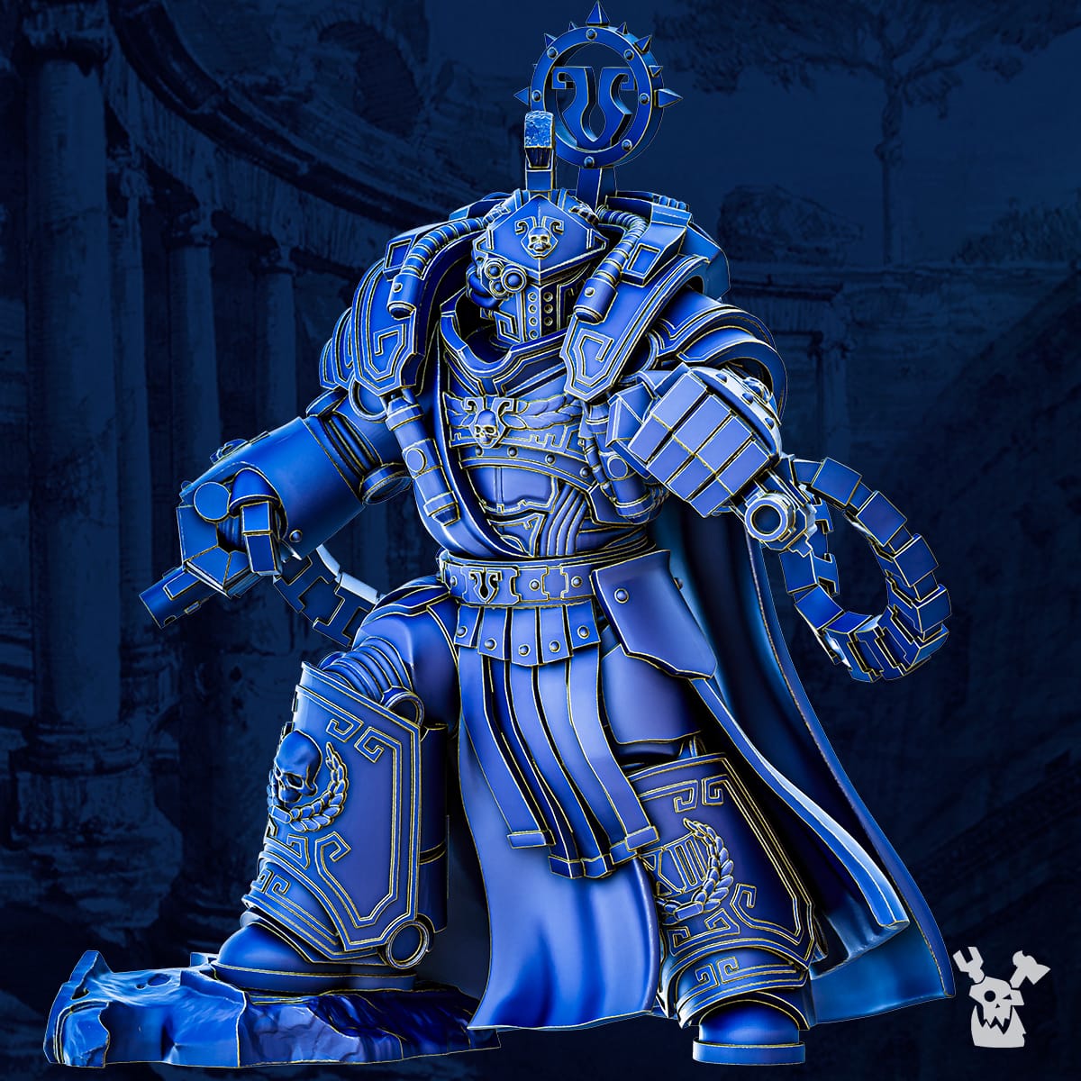 Veigar Prima Manus - Heavy Prime Armored Space Captain of Legio Prima Victrix 2