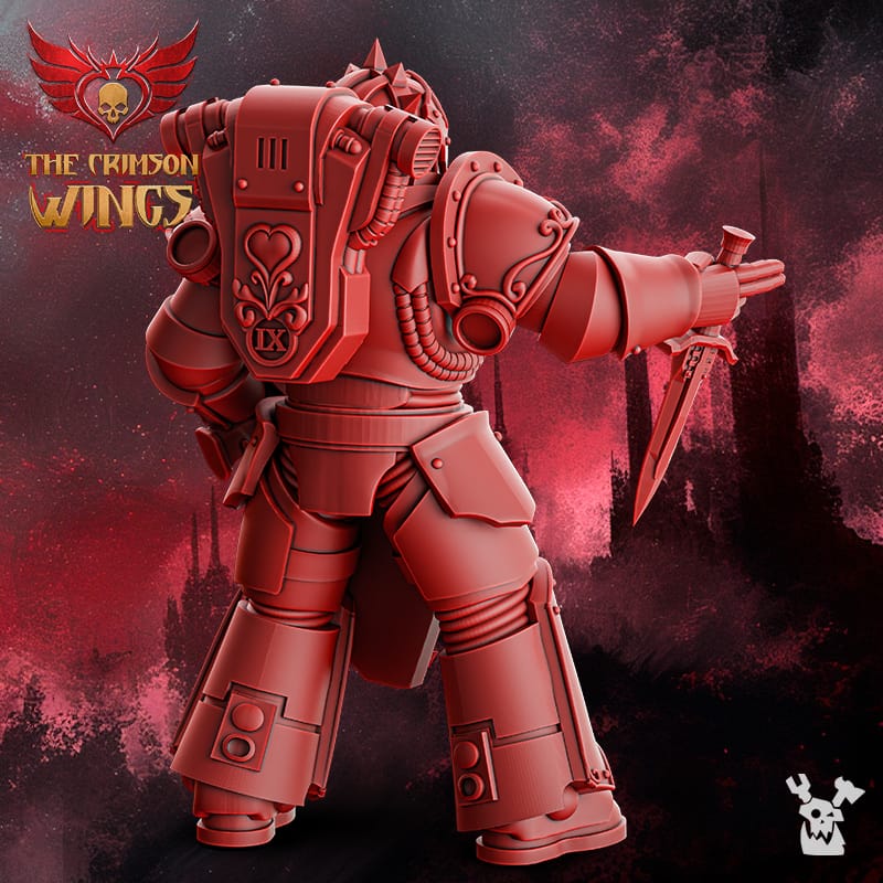 The Crimson Wings Promo model 2
