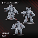 Dragon armor squad (build-kit) + Model assembly guide 2