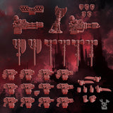 Crimson Wings Destroyers Squad (build-kit & easy-to-build models) 2