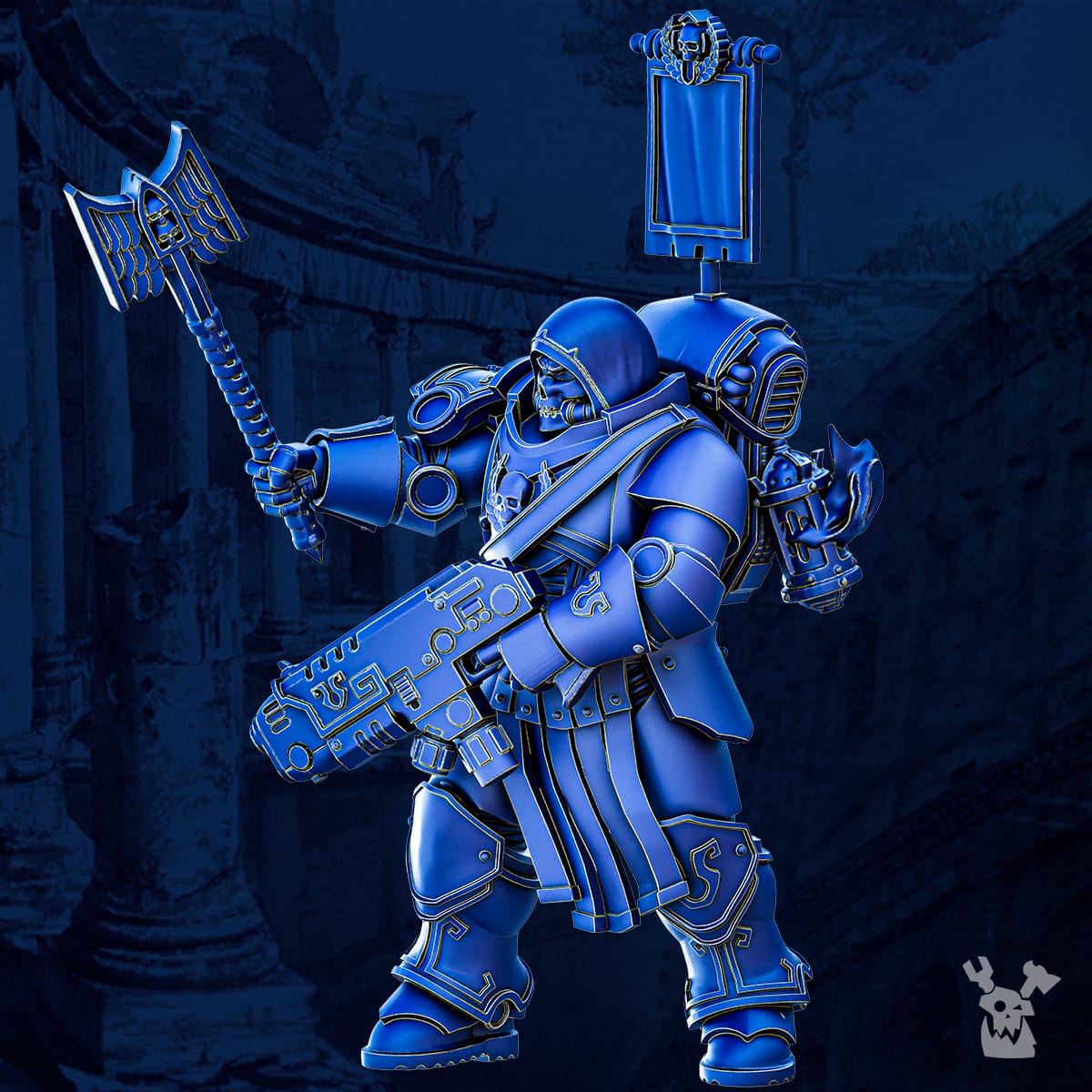 Legio Prima Victrix Priest - Prime Armored Space Leader 2