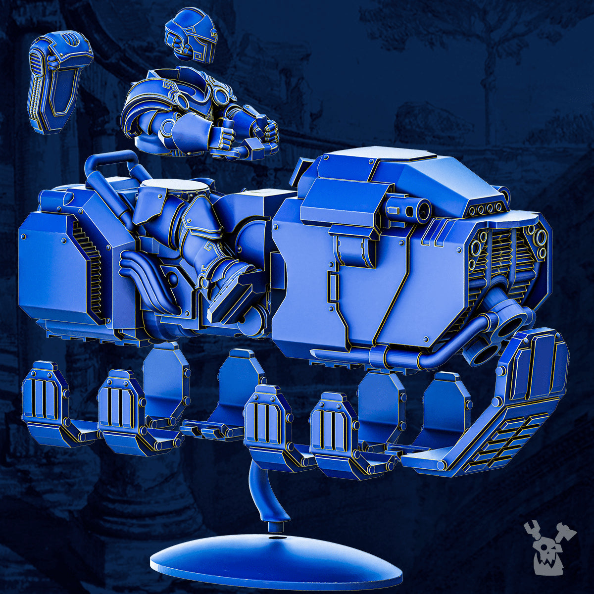 Airus Cursors Squad (build kit) - Fast Attack Space Bike Unit of Legio Prima Victrix 2
