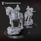 Tabletop Terrain Miniature The Alcat Rats Assault Riders Squad (x5)