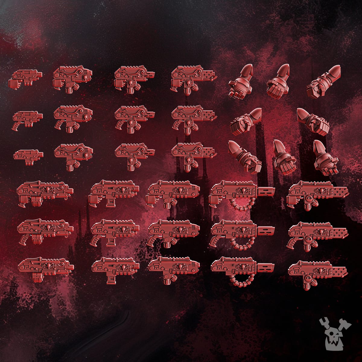 Crimson Wings Tactical Squad (build-kit & easy-to-build models) 2