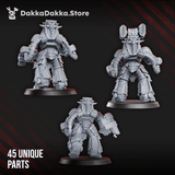 Dragon armor squad (build-kit) + Model assembly guide 3