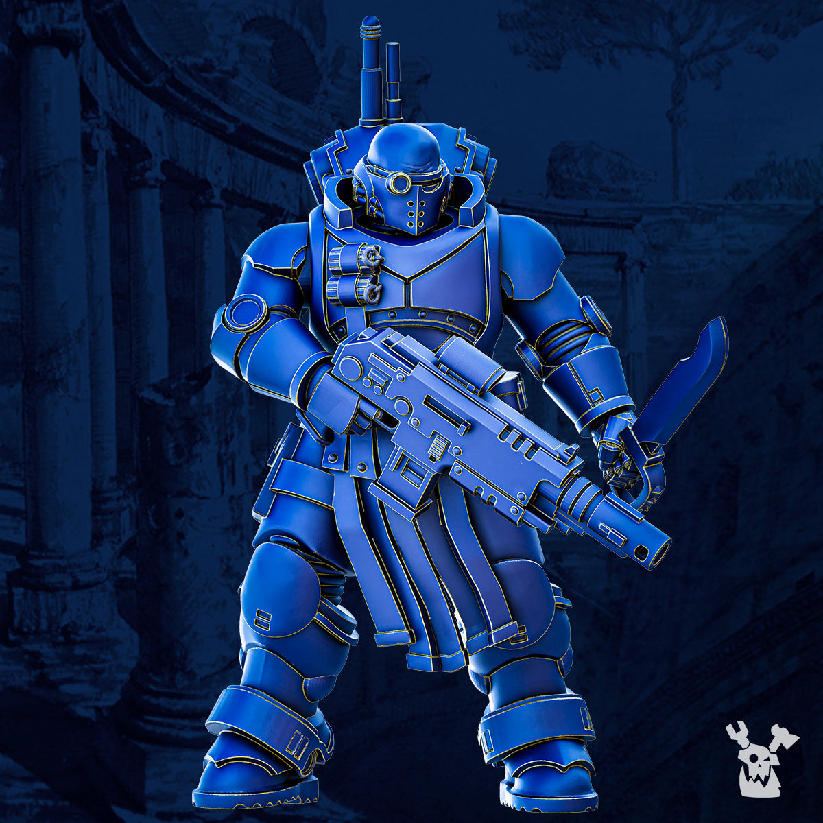 Tacet Vestiga Squad (build kit) - Recon Armored Space Assault Unit of Legio Prima Victrix 3