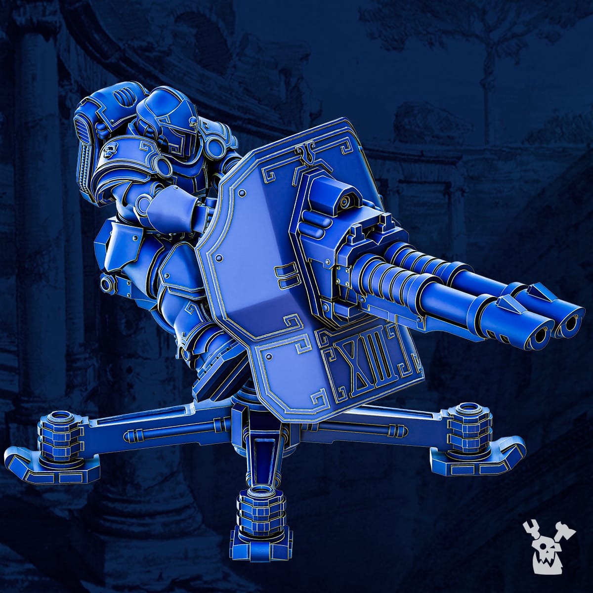 Legio Prima Victrix Support Turret - Space Artillery Weapon 3