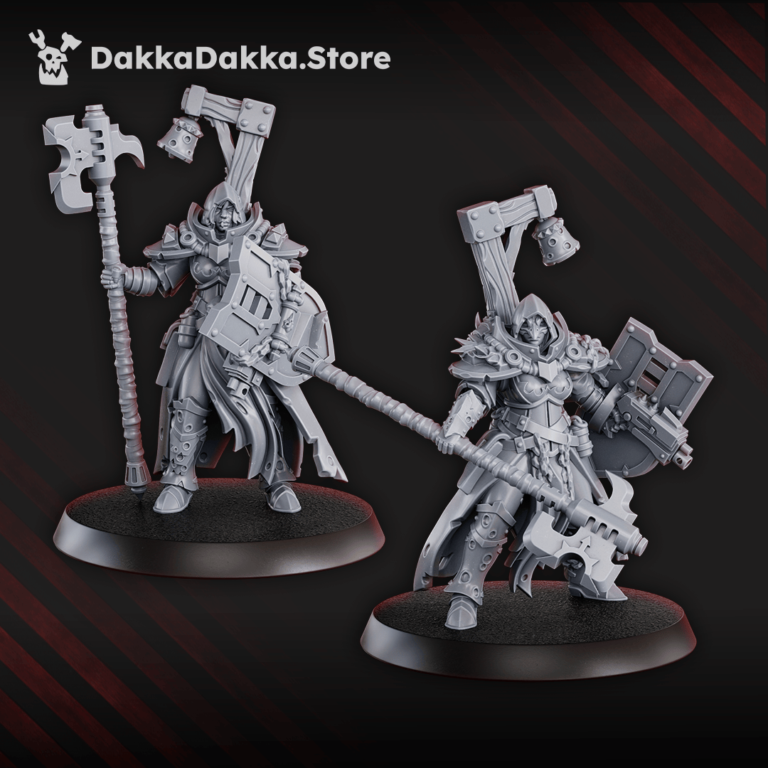 Tabletop Terrain Miniature Blightshield Witches Squad