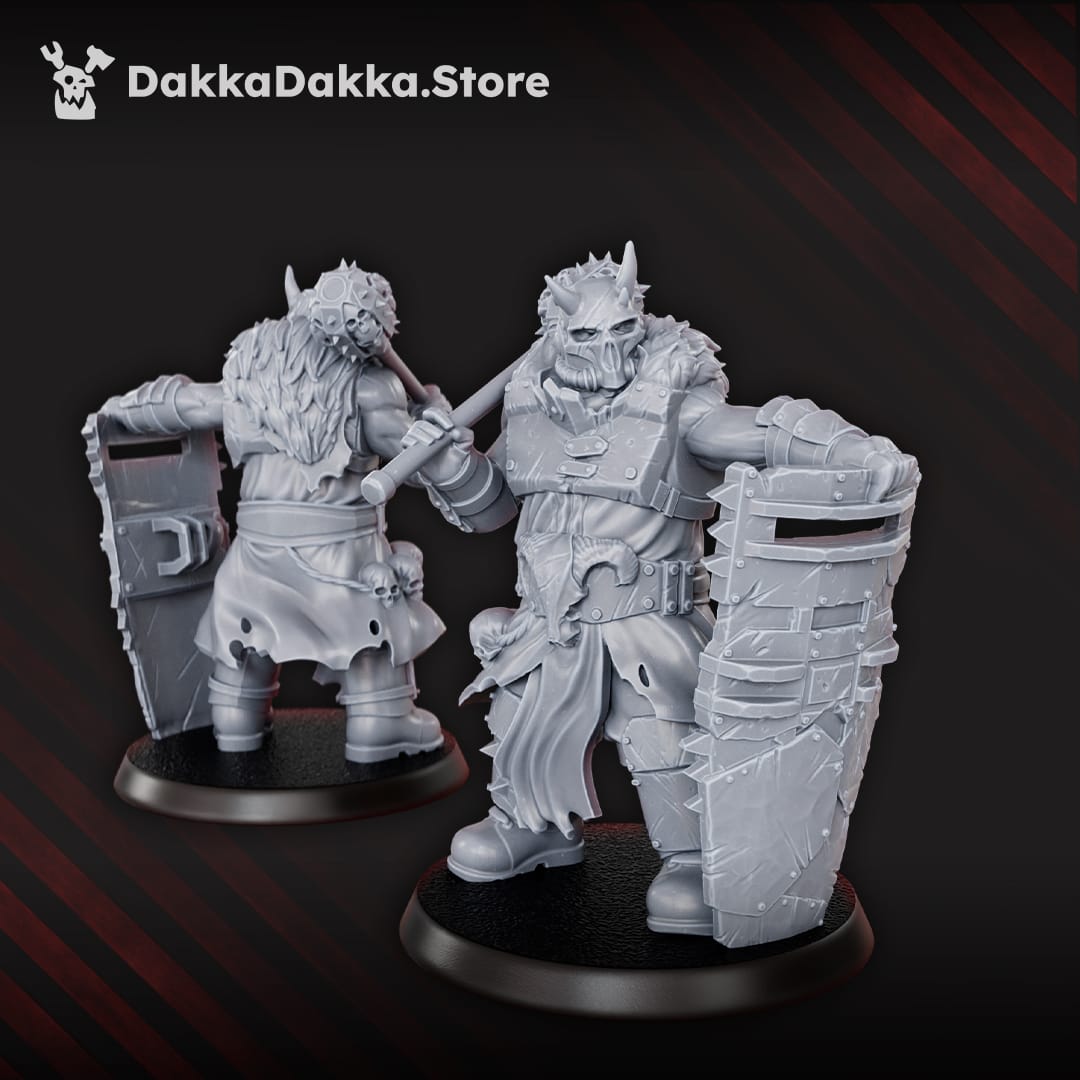 Tabletop Terrain Miniature Vulture Ogres x3