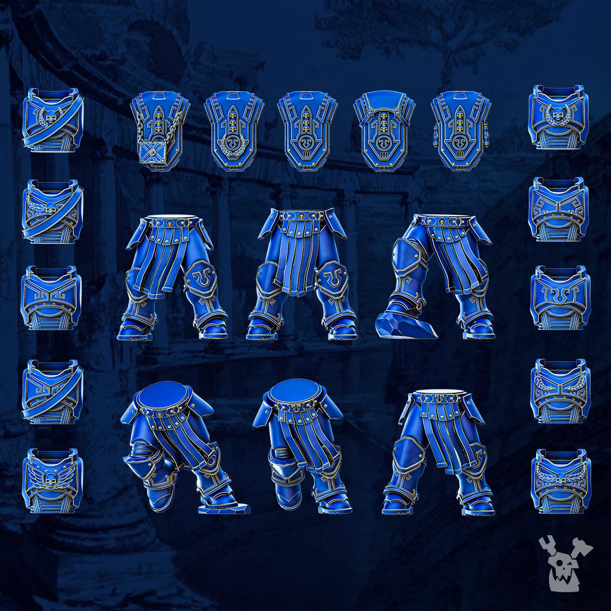 Princeps Cohorte Squad (build kit) - Prime Armored Space Battleline Unit of Legio Prima Victrix 4