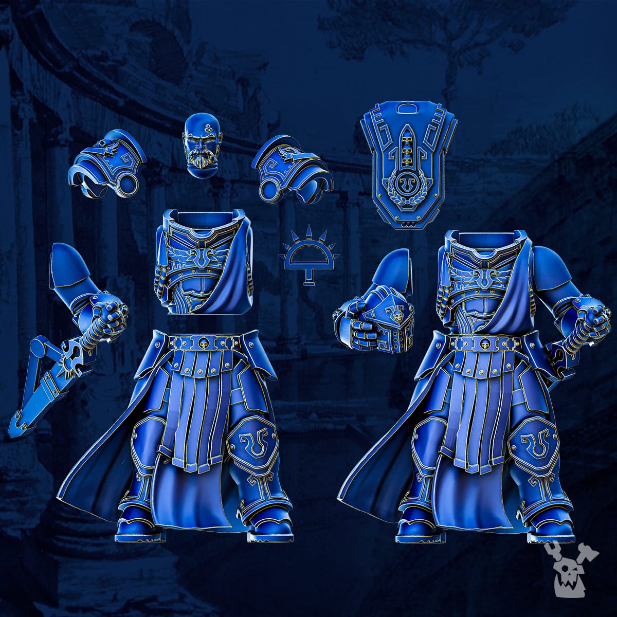 Scipion Tribun Legio Prima - Prime Armored Space Captain of Legio Prima Victrix 4