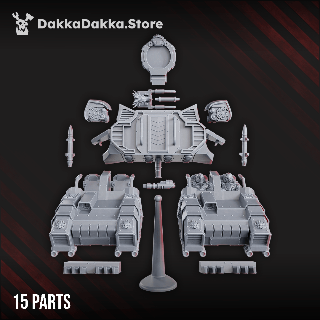 Tabletop Terrain Miniature Hover Attack Speeder