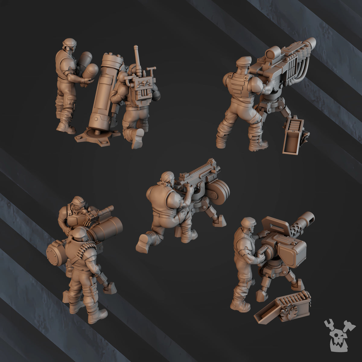Green Hell Division Heavy Fire Support Squad 4
