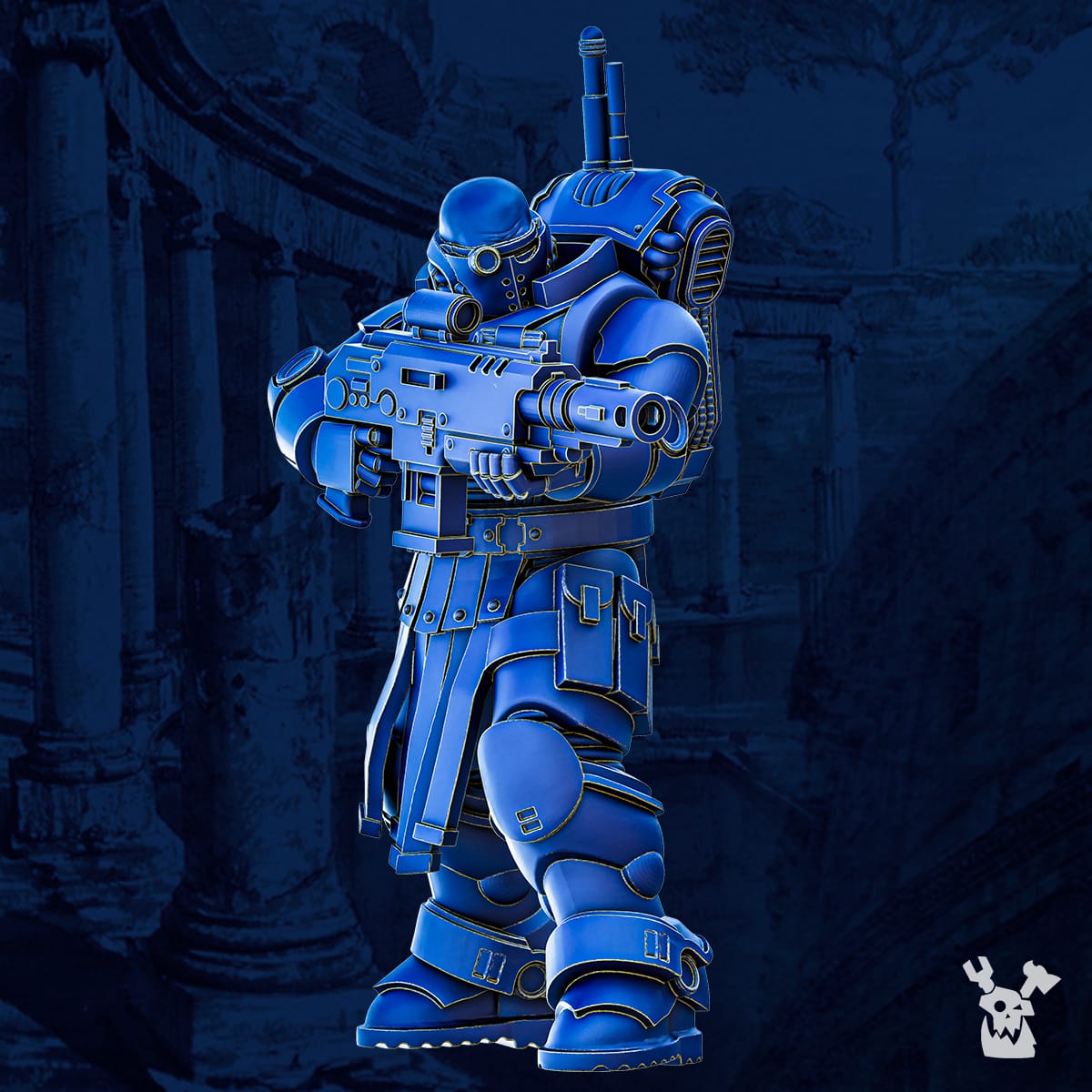 Tacet Vestiga Squad (build kit) - Recon Armored Space Assault Unit of Legio Prima Victrix 4