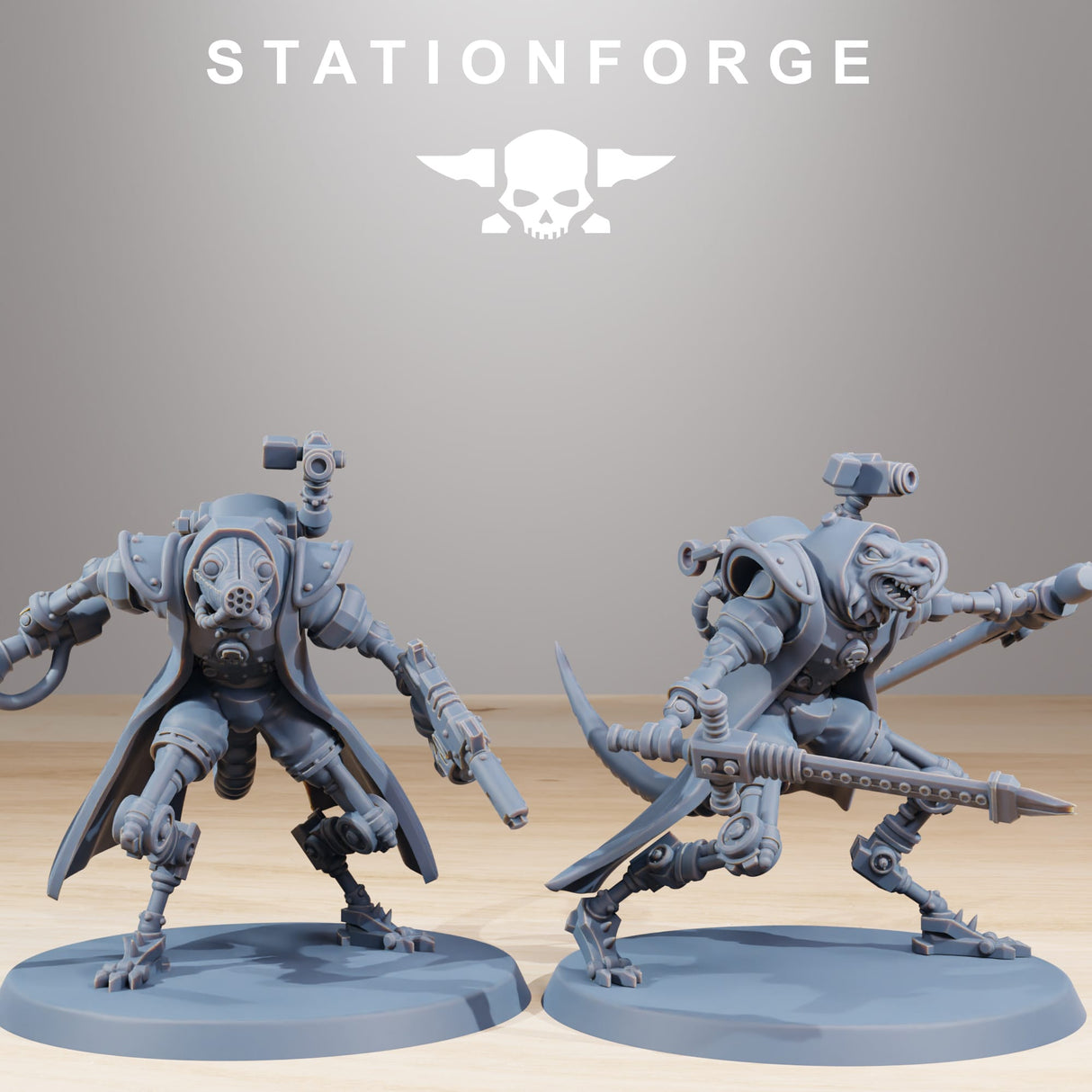 Tabletop Terrain Miniature Raticus Curdsters