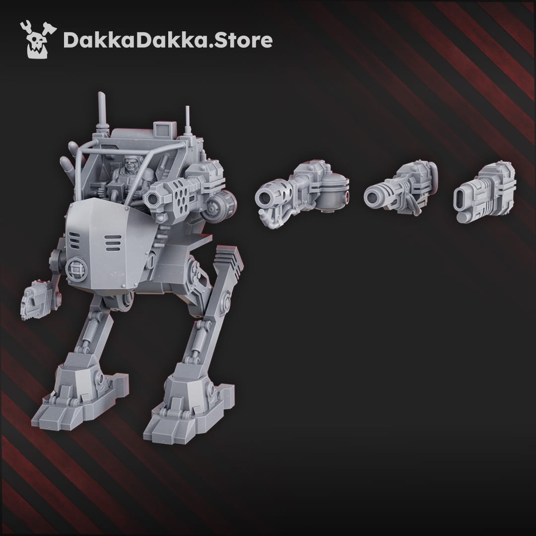 Regius Guard Stomper Mech + Assembly Guide 5