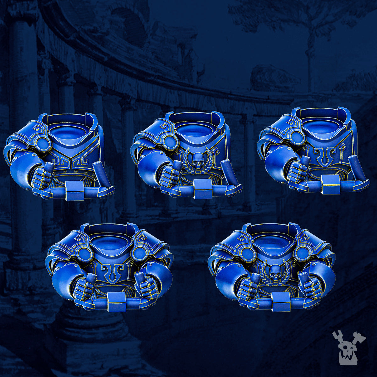 Airus Cursors Squad (build kit) - Fast Attack Space Bike Unit of Legio Prima Victrix 5