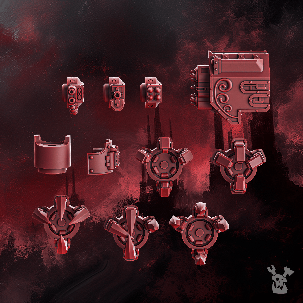 Crimson Wings Heavy Walker 6