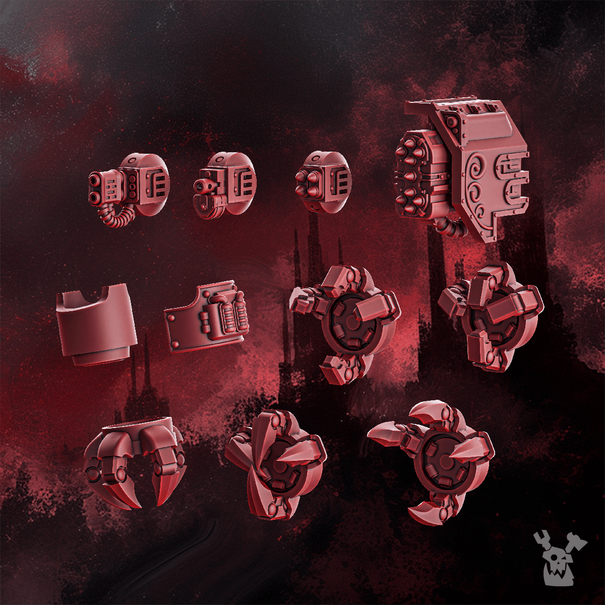 Crimson Wings Heavy Walker 7