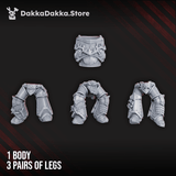 Assault Squad of Fire Lizard Warriors Order  (build kit) 7