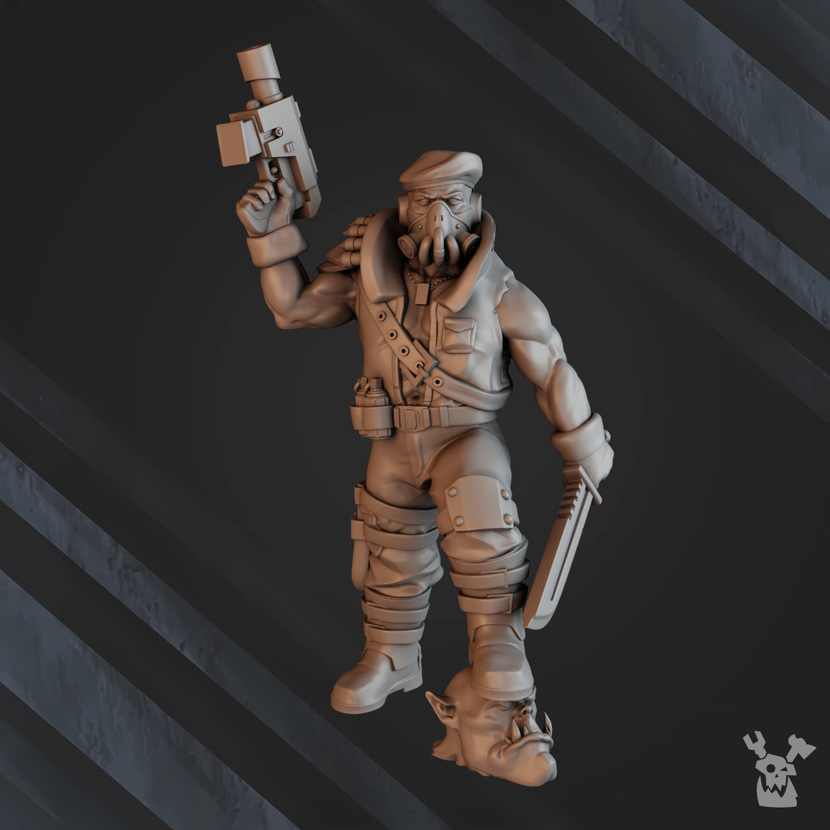 Green Hell Division Infantry Squad (pre-assembled) 7