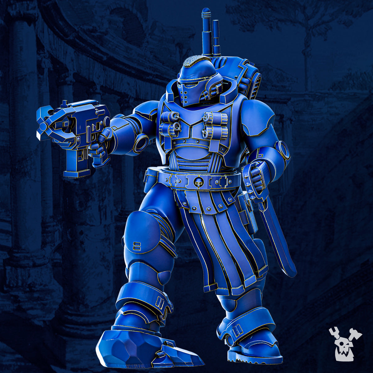 Tacet Vestiga Squad (build kit) - Recon Armored Space Assault Unit of Legio Prima Victrix 7