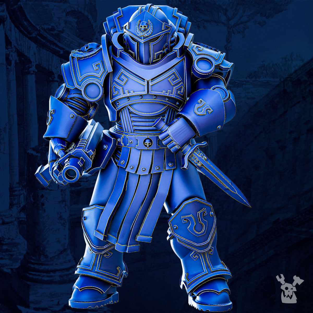 Princeps Cohorte Squad (build kit) - Prime Armored Space Battleline Unit of Legio Prima Victrix 8