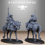Tabletop Terrain Miniature RoyalGuard Cavalry