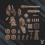 Heavy Artillery Mount with Earthquaker Cannon & Gorgon Siege Gun 8