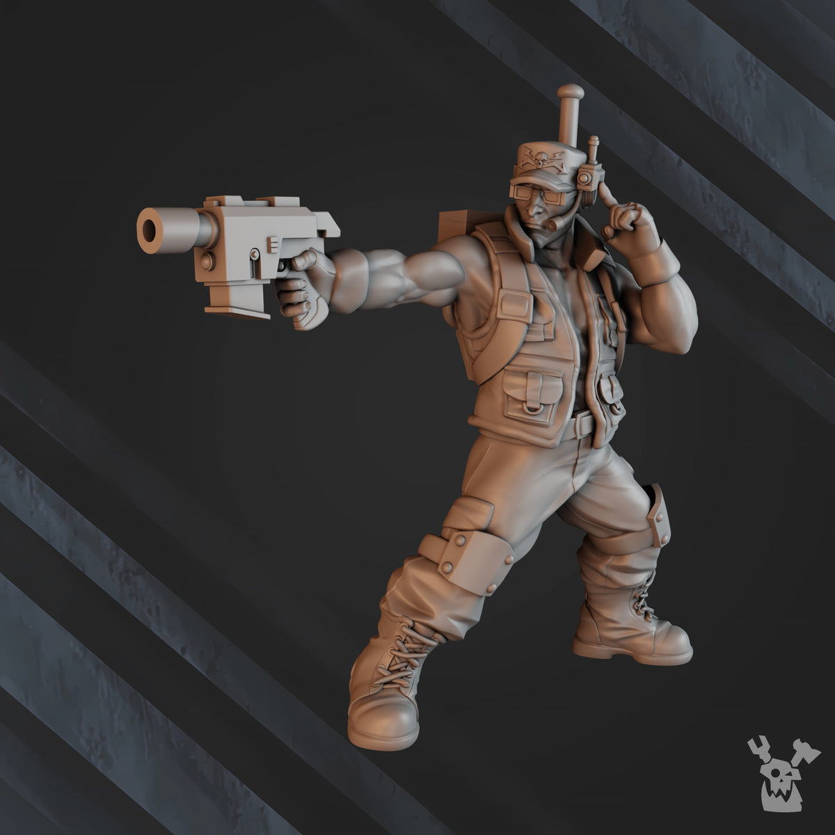 Green Hell Division Infantry Squad (pre-assembled) 8