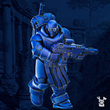 Tacet Vestiga Squad (build kit) - Recon Armored Space Assault Unit of Legio Prima Victrix 8