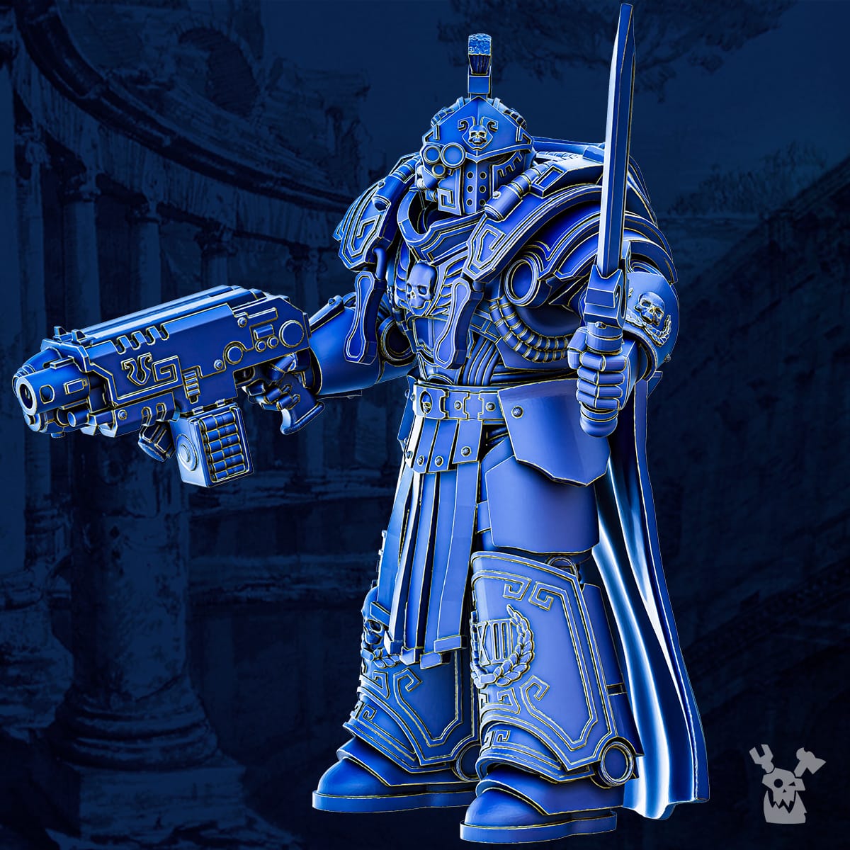 Gravis Princeps Squad (build kit) - Destroyer Armored Space Battleline Unit of Legio Prima Victrix 10
