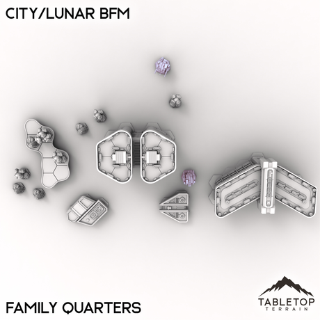 HEXTECH Flüsse und Seen Geländefliesen - 6mm