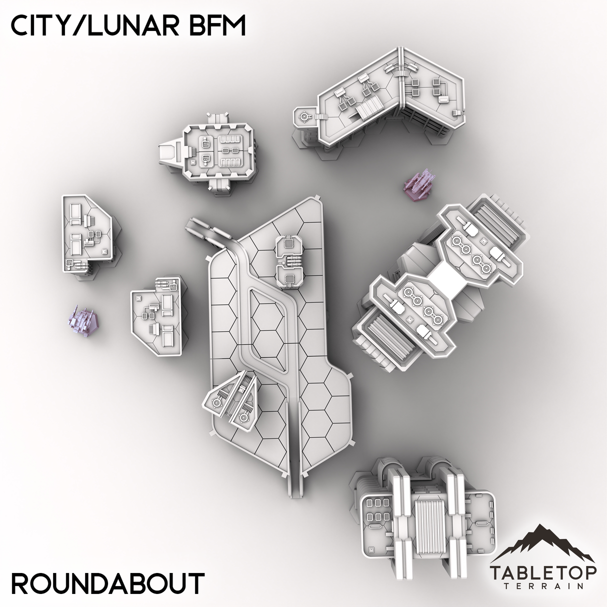 HEXTECH Flüsse und Seen Geländefliesen - 6mm