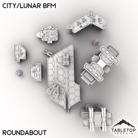 HEXTECH Flüsse und Seen Geländefliesen - 6mm
