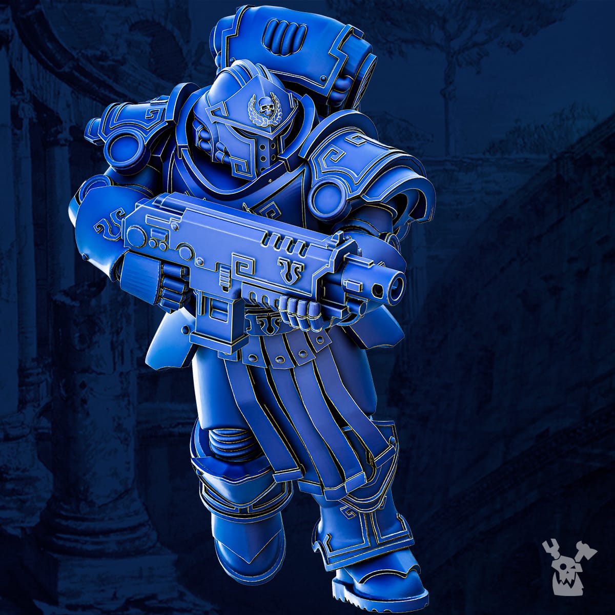 Princeps Cohorte Squad (build kit) - Prime Armored Space Battleline Unit of Legio Prima Victrix 12