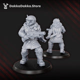 Tabletop Terrain Miniature Vultures Gang x17