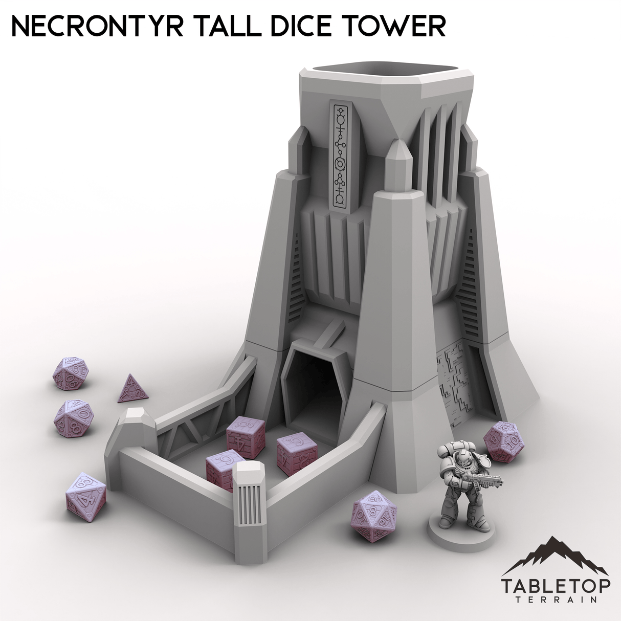 Necrontyr Tall Dice Tower