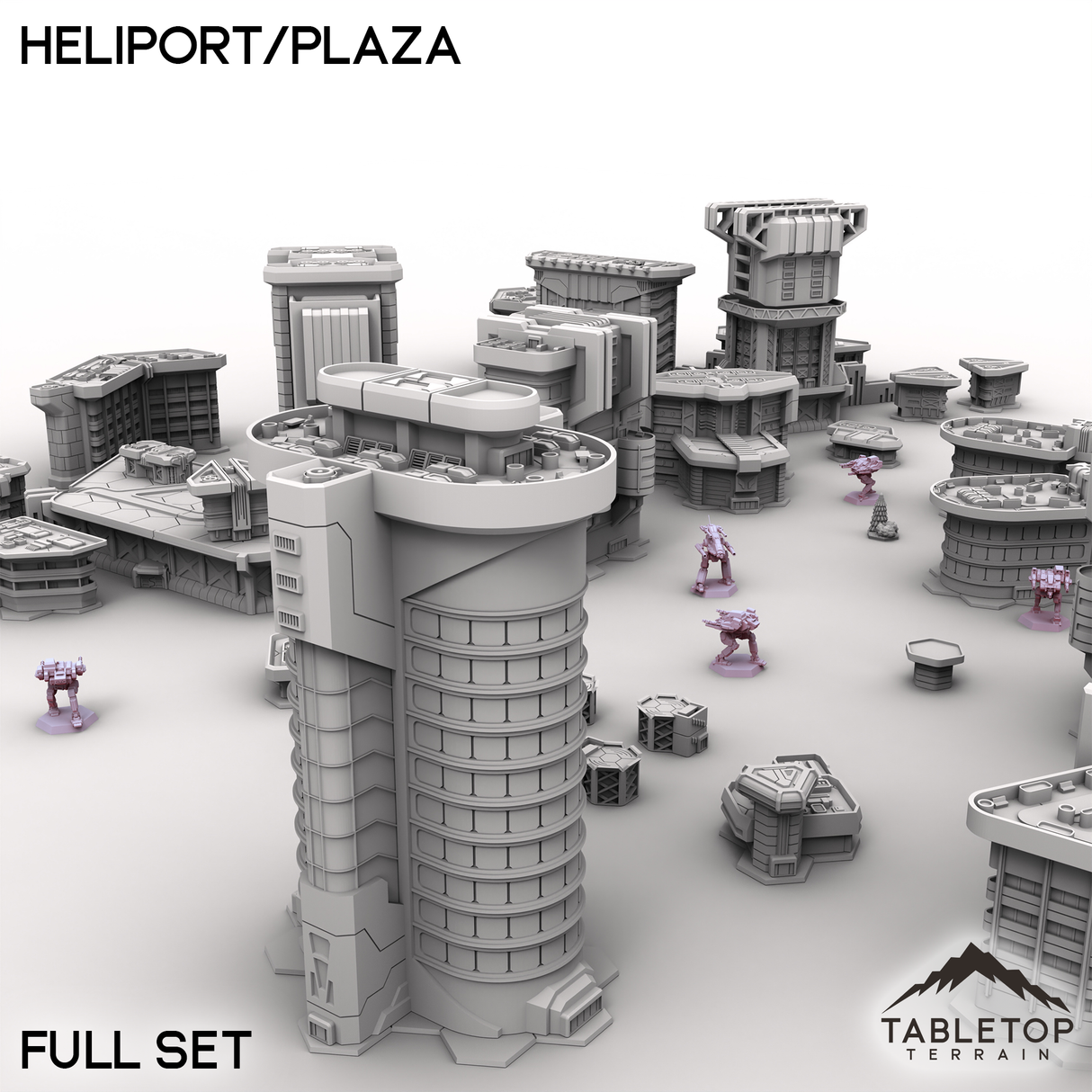 HEXTECH Flüsse und Seen Geländefliesen - 6mm